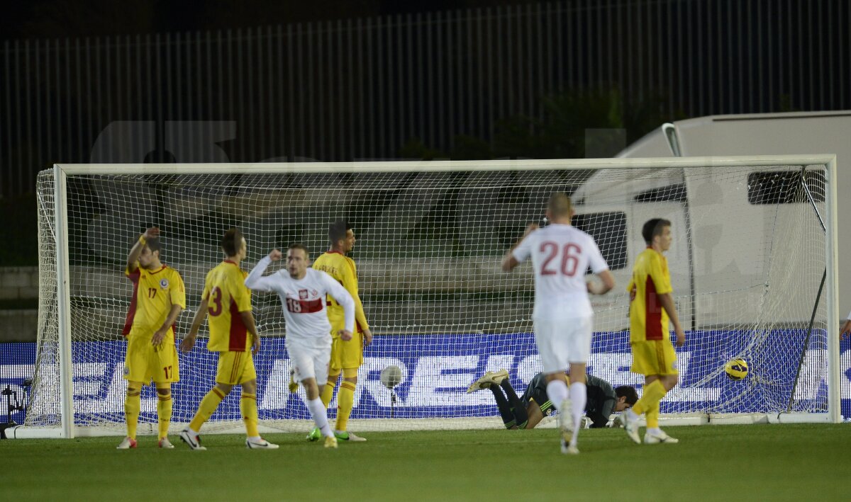 FOTO&VIDEO Polonezii au talent » Naţionala "de viitor" a României a fost umilită în primul amical din Spania, scor 1-4