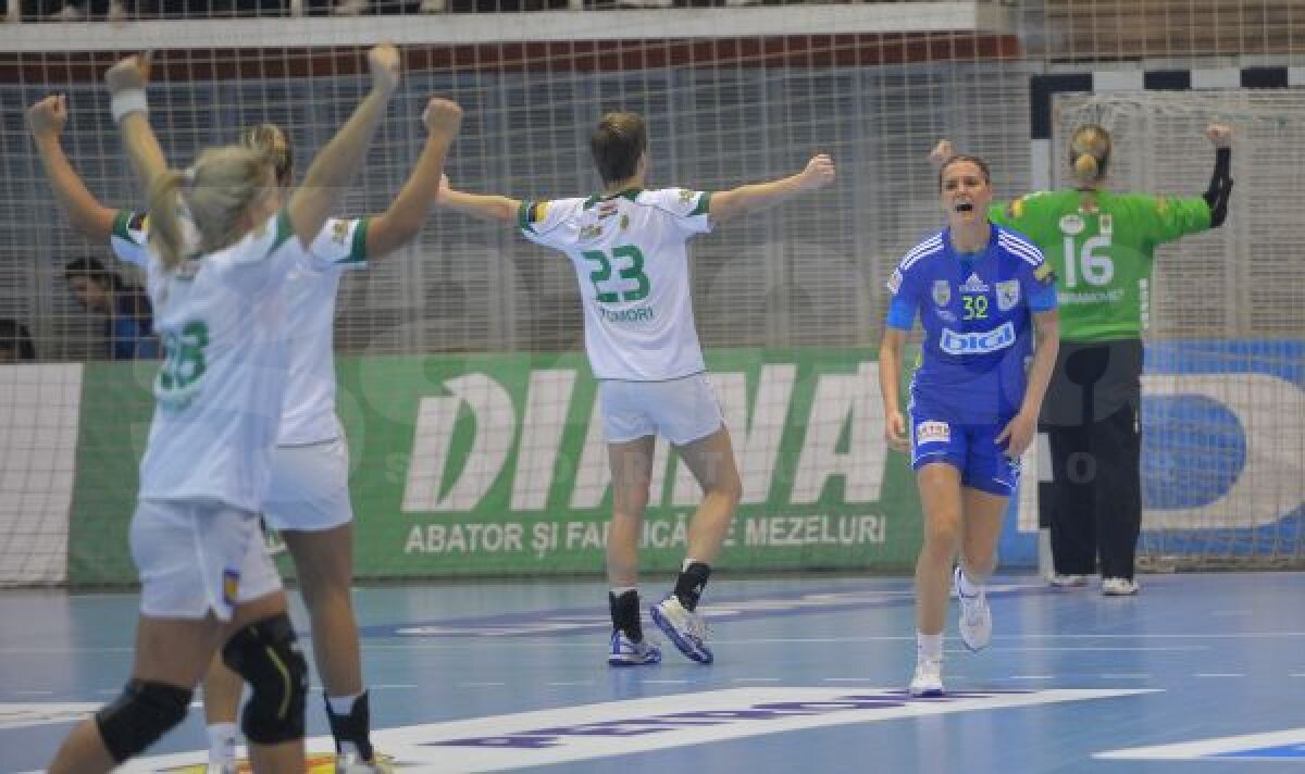 FOTO Duş rece de februarie » Oltchim a început strîmb în grupele principale ale Ligii, pierzînd cu Ferencvaros, 22-23