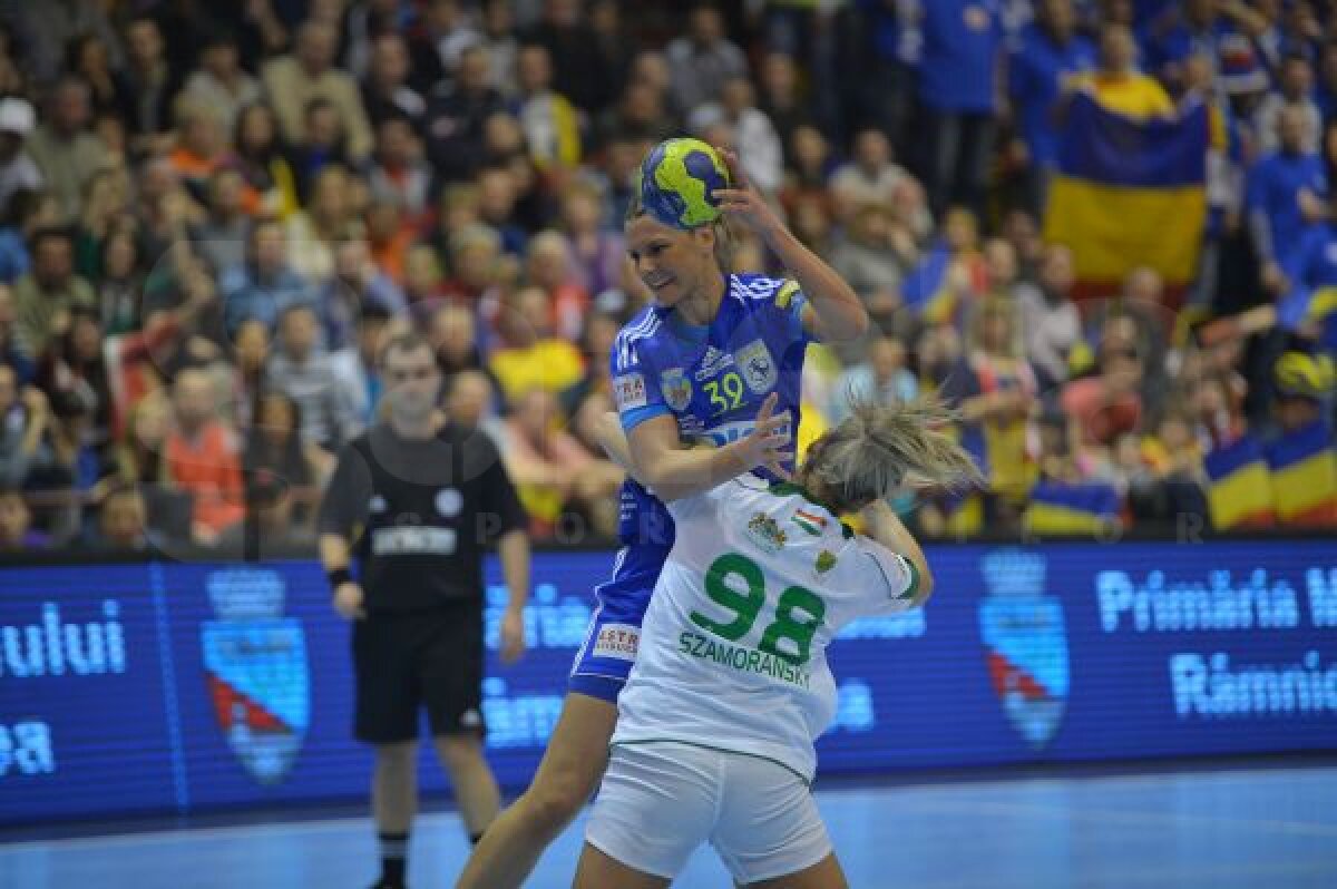 FOTO Duş rece de februarie » Oltchim a început strîmb în grupele principale ale Ligii, pierzînd cu Ferencvaros, 22-23