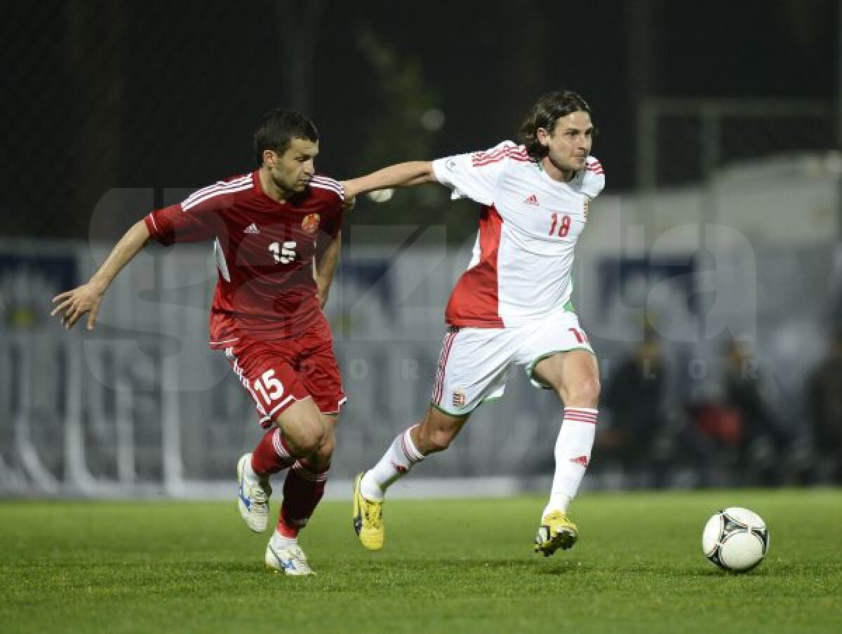 FOTO Doi fotbalişti şi jumătate » Ungaria a remizat în amicalul cu Belarus, scor 1-1