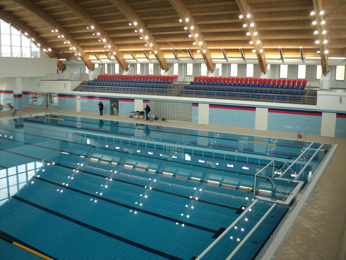 Noul bazin olimpic de polo din Ghencea va găzdui vineri primul meci oficial