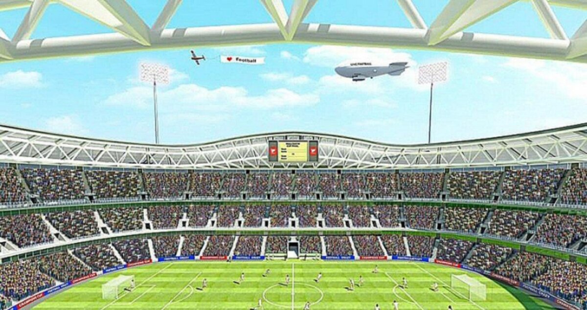 Stadion de Champions League cu teme din Brâncuşi la Craiova » Iată proiectul!