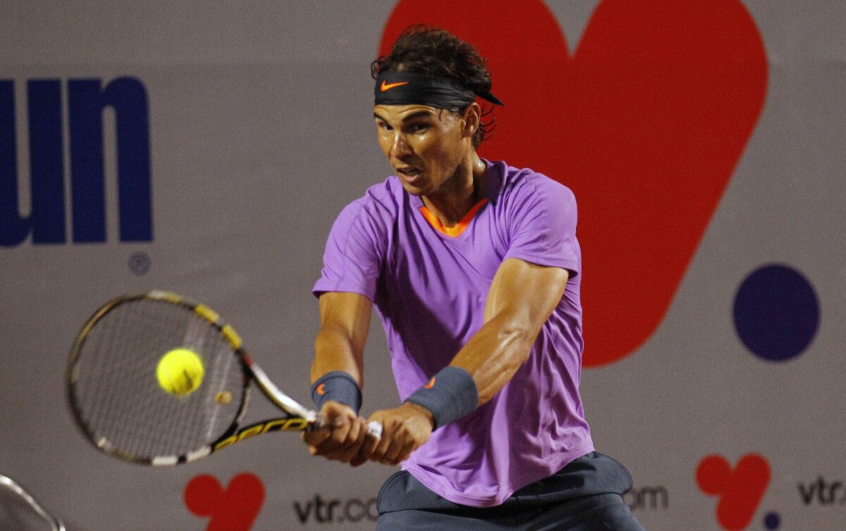 FOTO Revenire în forţă pentru Nadal » Dublă finală la Vina del Mar