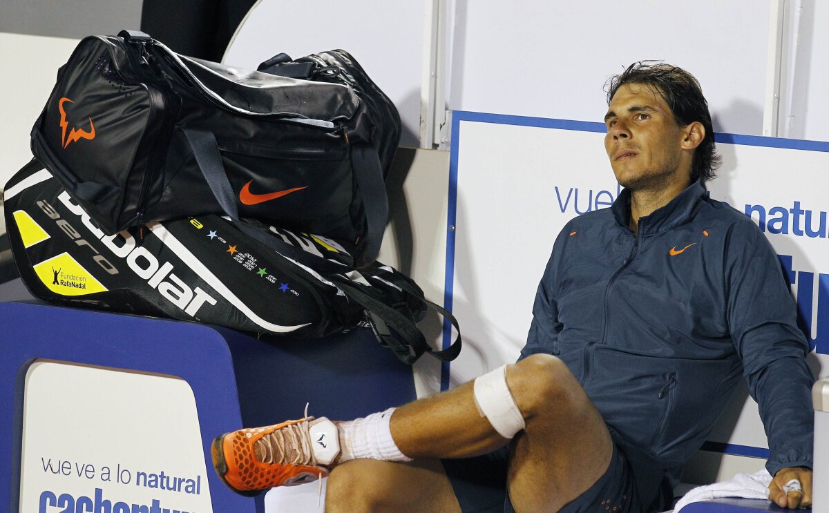 FOTO Şoc la Vina del Mar! » Nadal a pierdut ambele finale