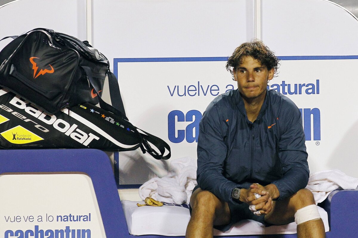 FOTO Şoc la Vina del Mar! » Nadal a pierdut ambele finale