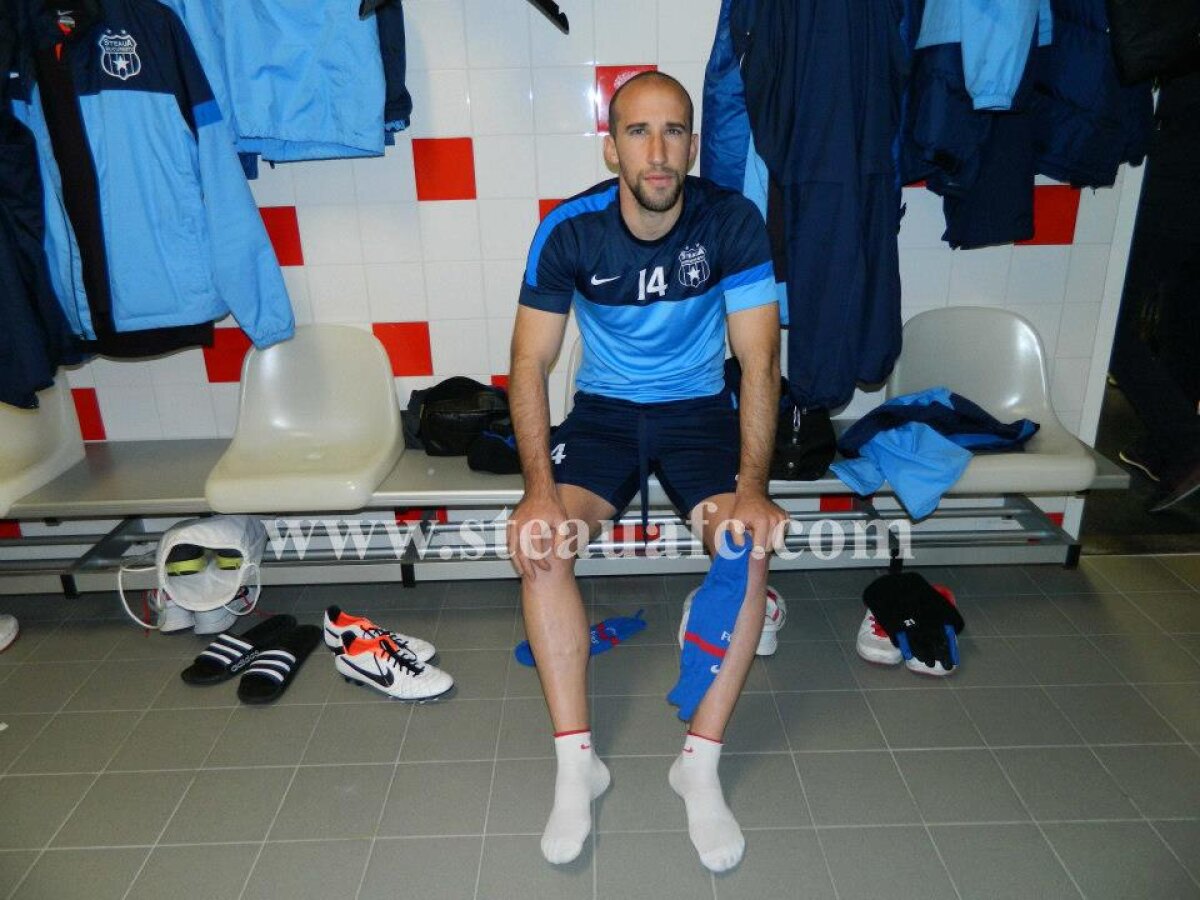 FOTO Steaua s-a antrenat sub privirile lui Neşu pe stadionul din Utrecht
