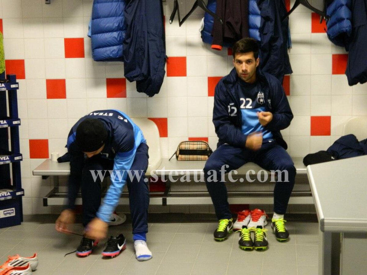 FOTO Steaua s-a antrenat sub privirile lui Neşu pe stadionul din Utrecht