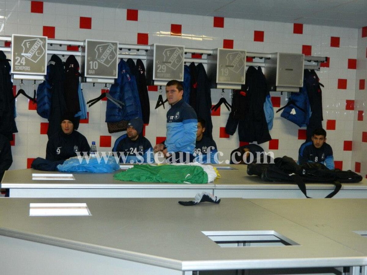 FOTO Steaua s-a antrenat sub privirile lui Neşu pe stadionul din Utrecht