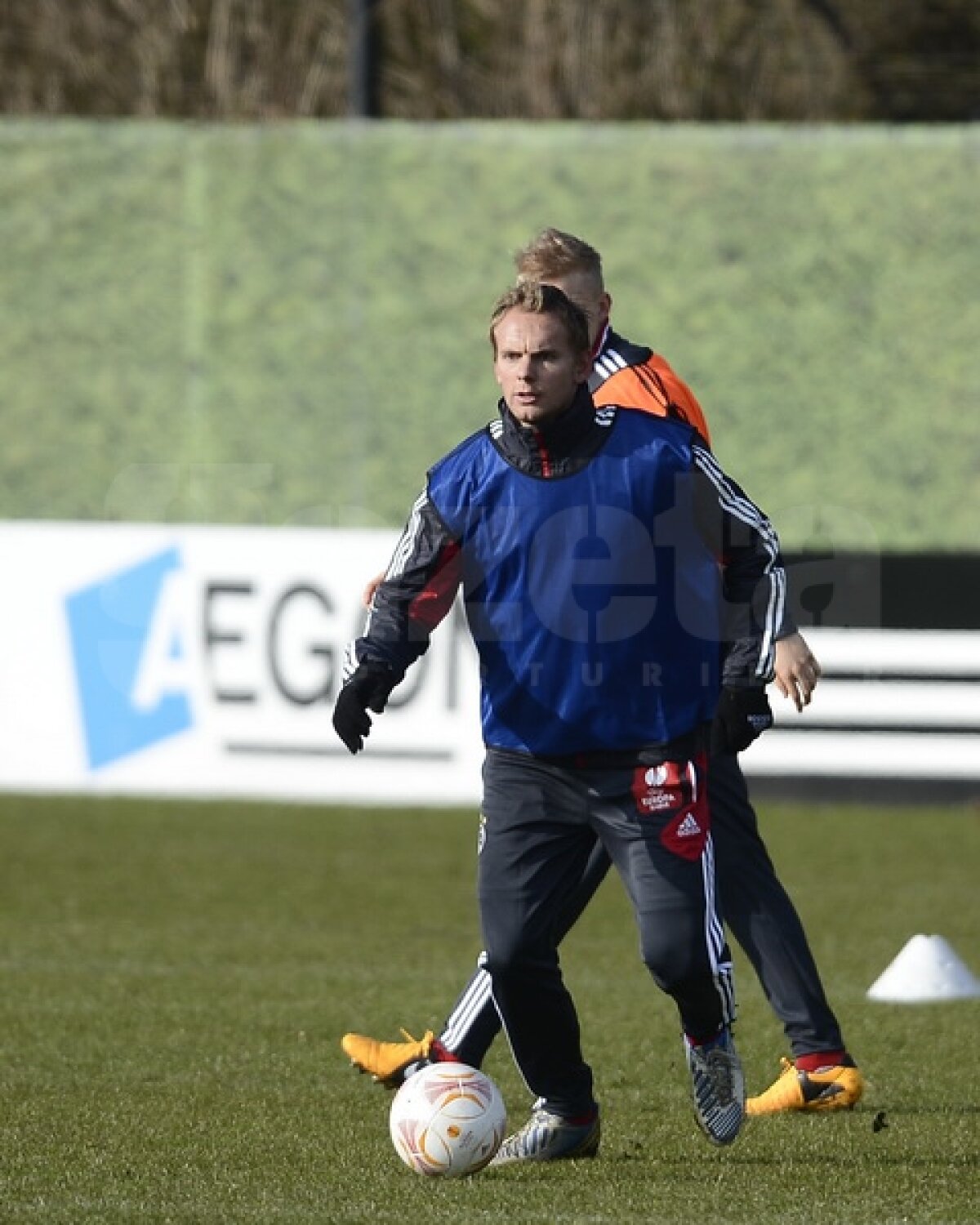 FOTO Pe ultima sută de metri » Ajax a efectuat antrenamentul oficial înaintea meciului cu Steaua