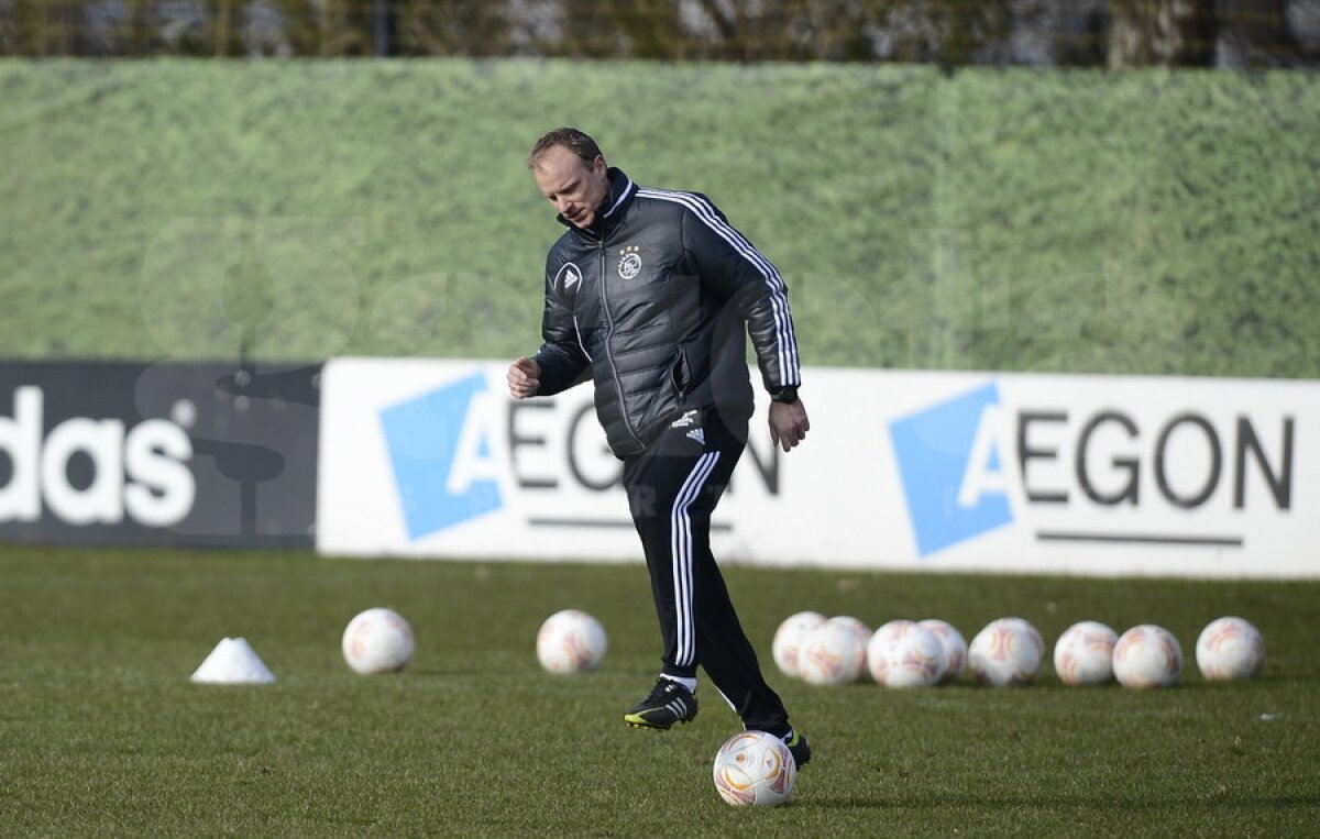 FOTO Pe ultima sută de metri » Ajax a efectuat antrenamentul oficial înaintea meciului cu Steaua