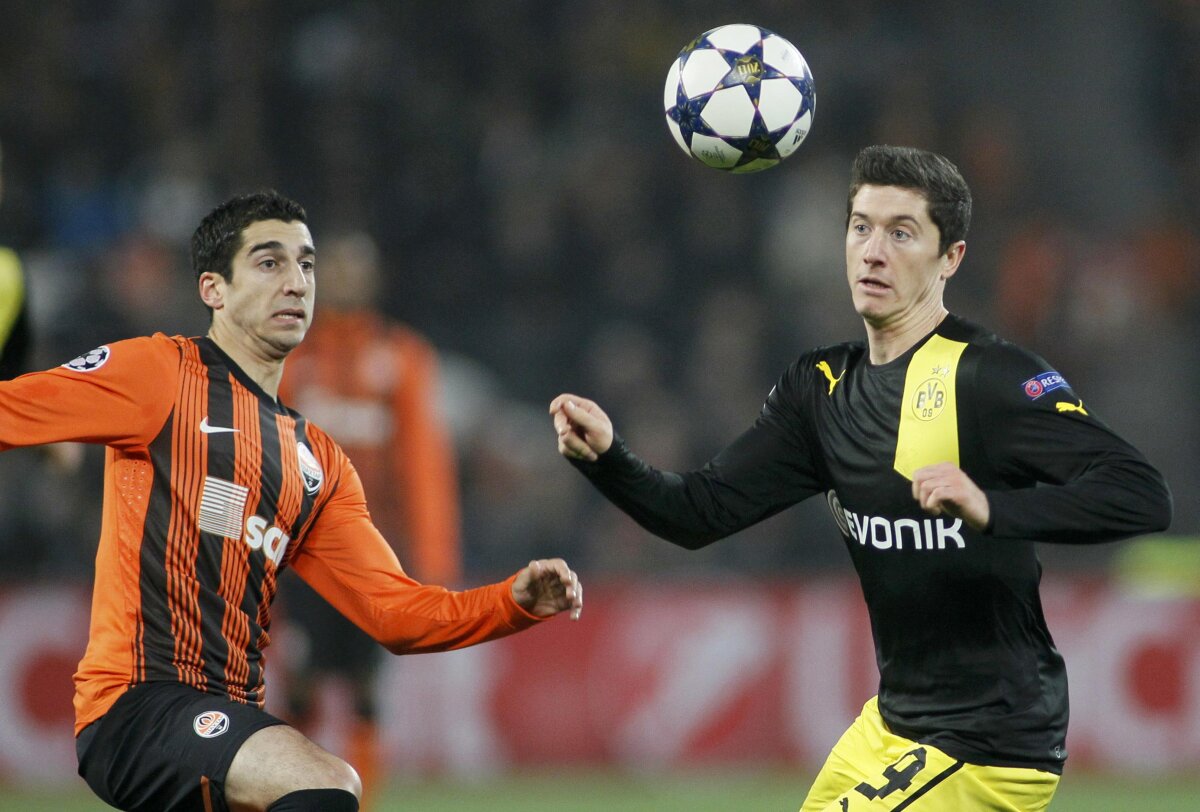 FOTO + VIDEO Inspiraţia lui Lucescu nu a fost de ajuns » Şahtior - Borussia Dortmund 2-2
