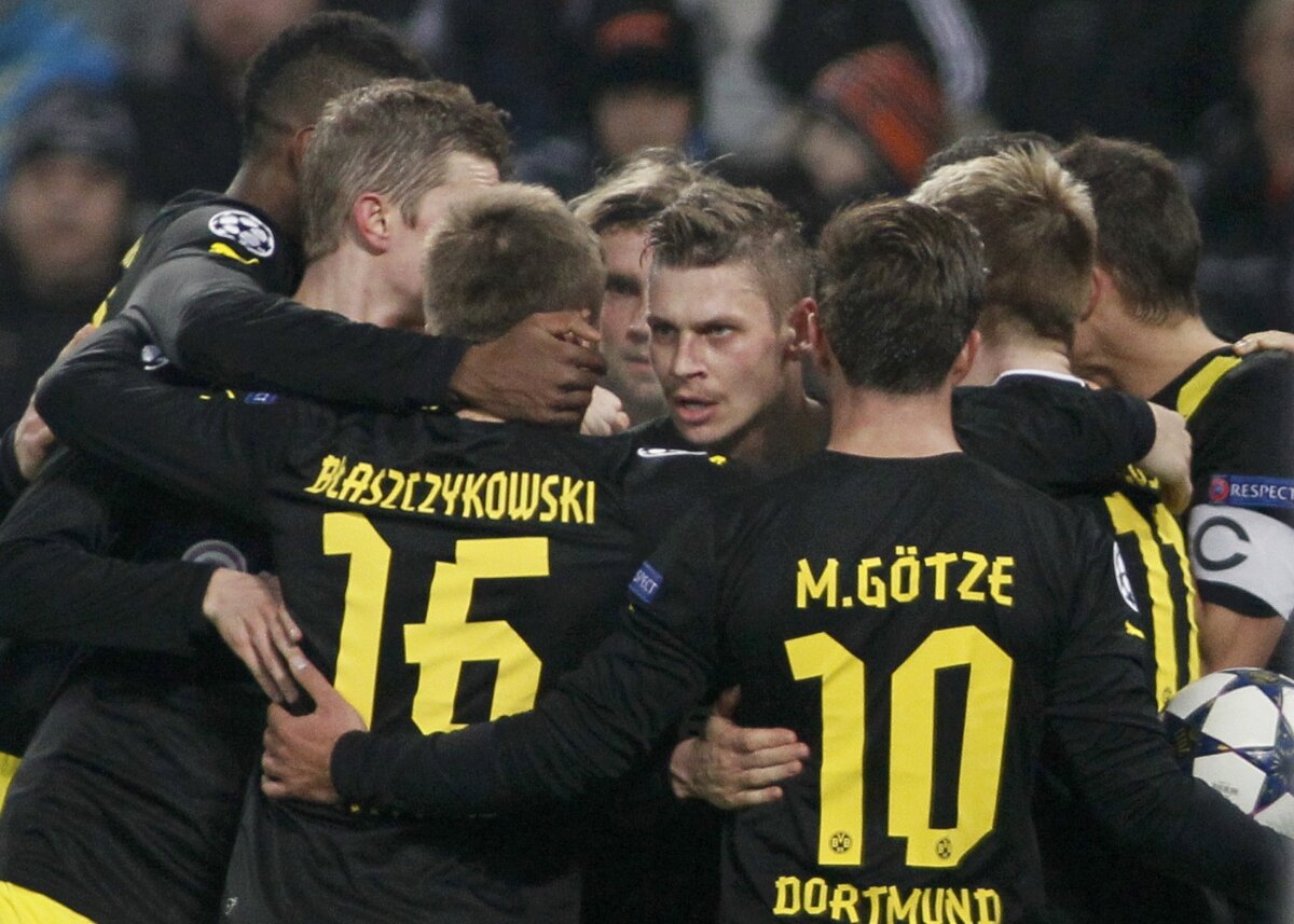 FOTO + VIDEO Inspiraţia lui Lucescu nu a fost de ajuns » Şahtior - Borussia Dortmund 2-2