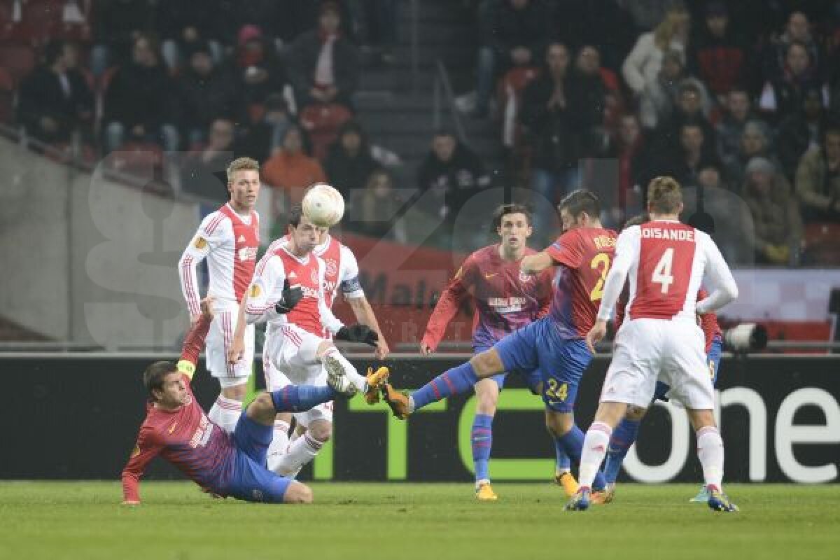 VIDEO + FOTO Start ratat » Steaua a pierdut în Olanda, 0-2, şi are şanse mici la calificarea în optimi