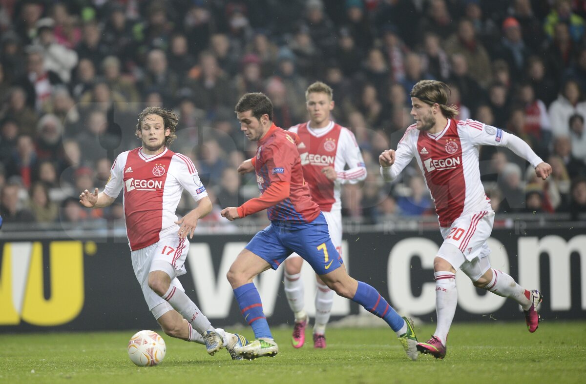 VIDEO + FOTO Start ratat » Steaua a pierdut în Olanda, 0-2, şi are şanse mici la calificarea în optimi