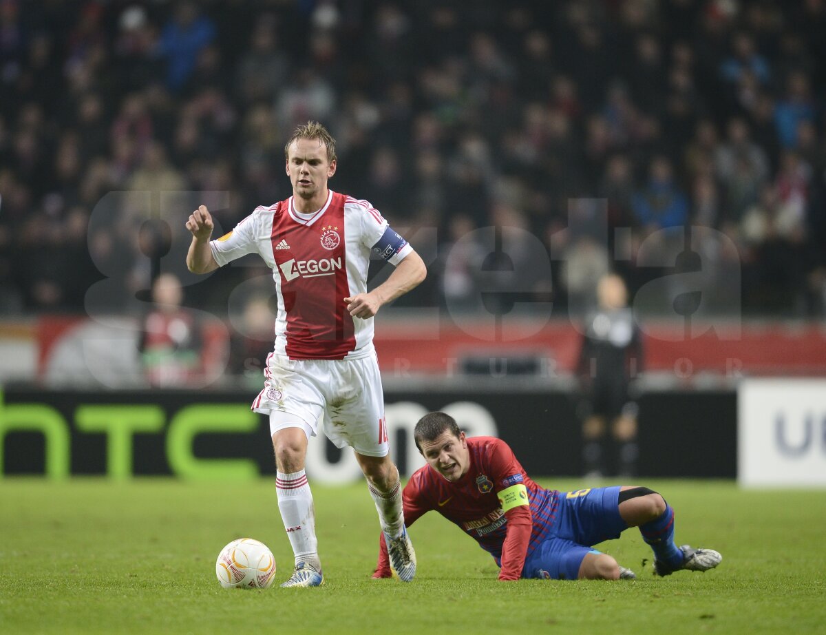 VIDEO + FOTO Start ratat » Steaua a pierdut în Olanda, 0-2, şi are şanse mici la calificarea în optimi