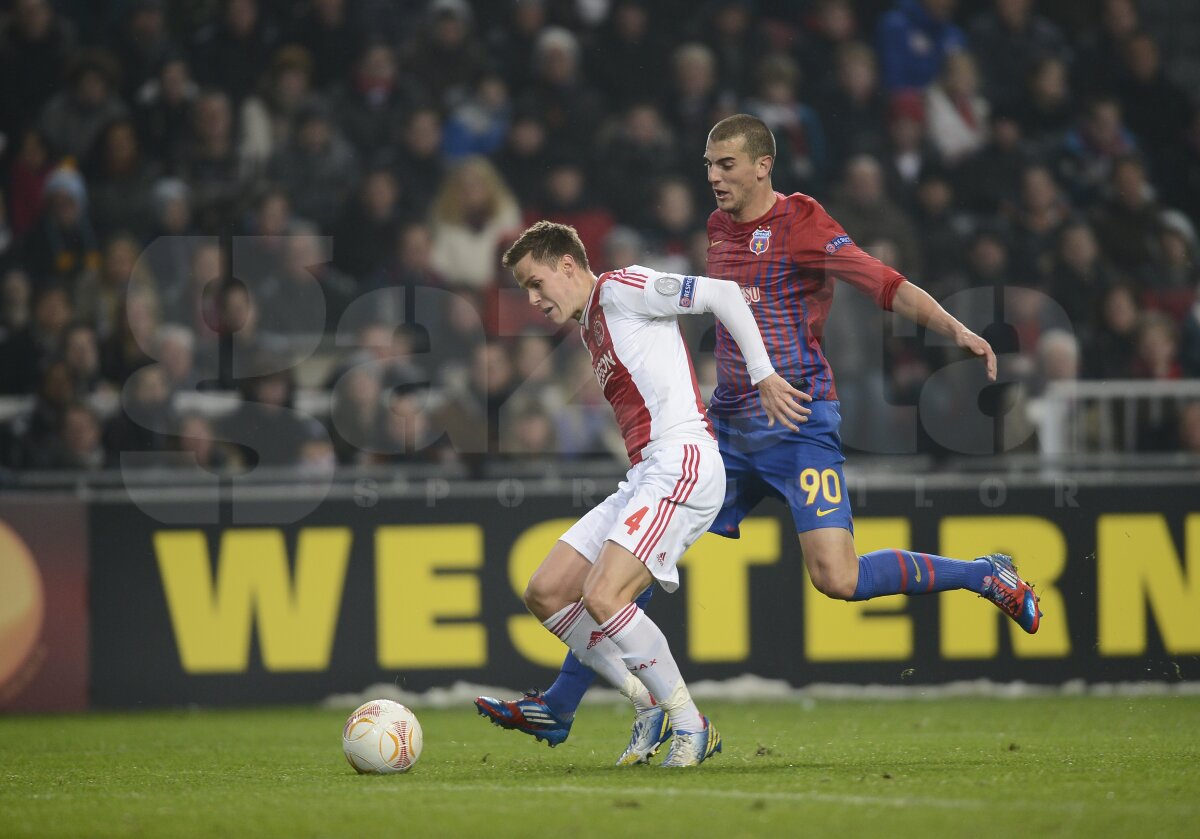 VIDEO + FOTO Start ratat » Steaua a pierdut în Olanda, 0-2, şi are şanse mici la calificarea în optimi