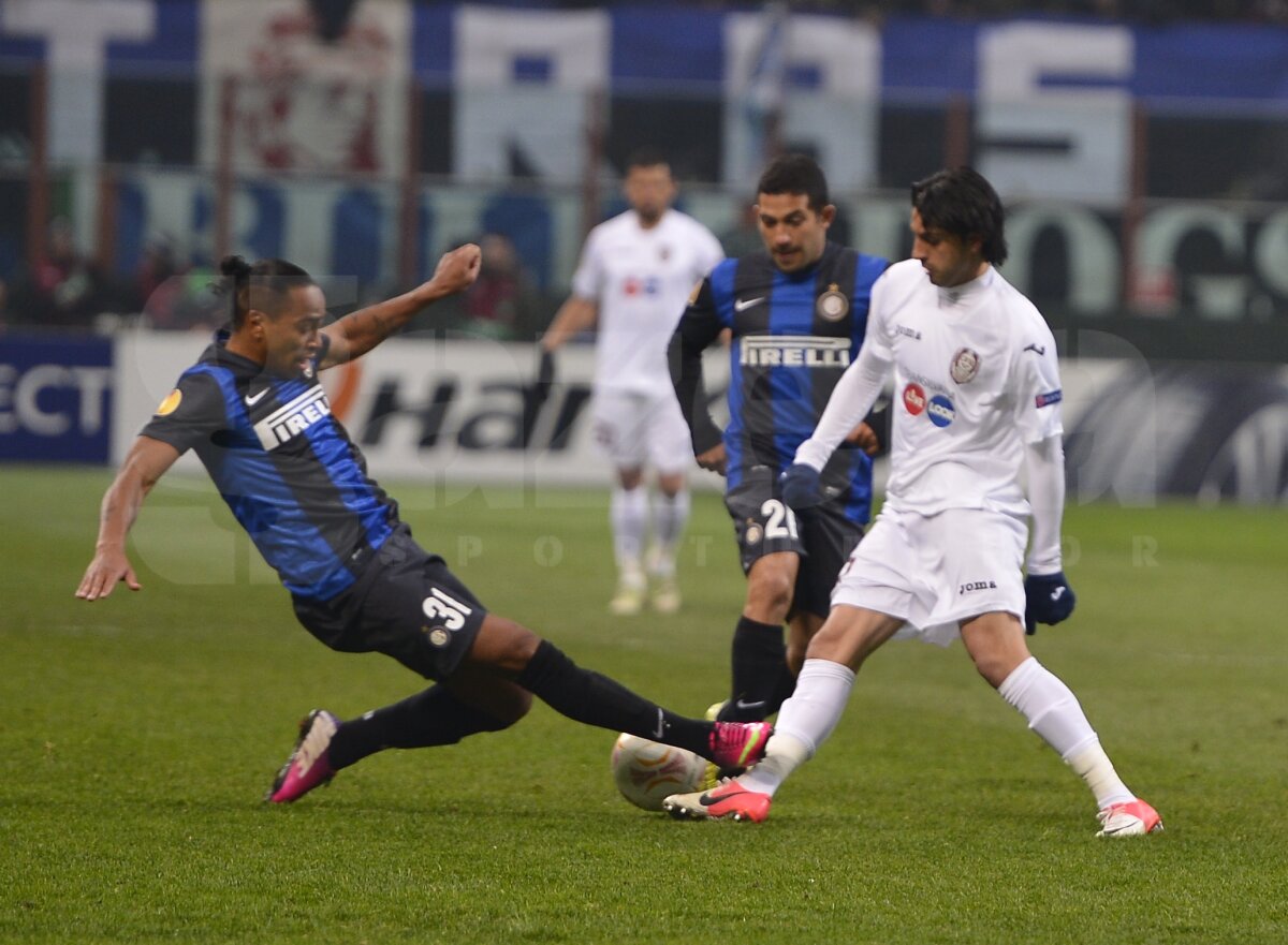 FOTO&VIDEO Palacio a ucis speranţele » Cu un joc ultradefensiv, CFR Cluj a fost învinsă clar de Inter, 0-2