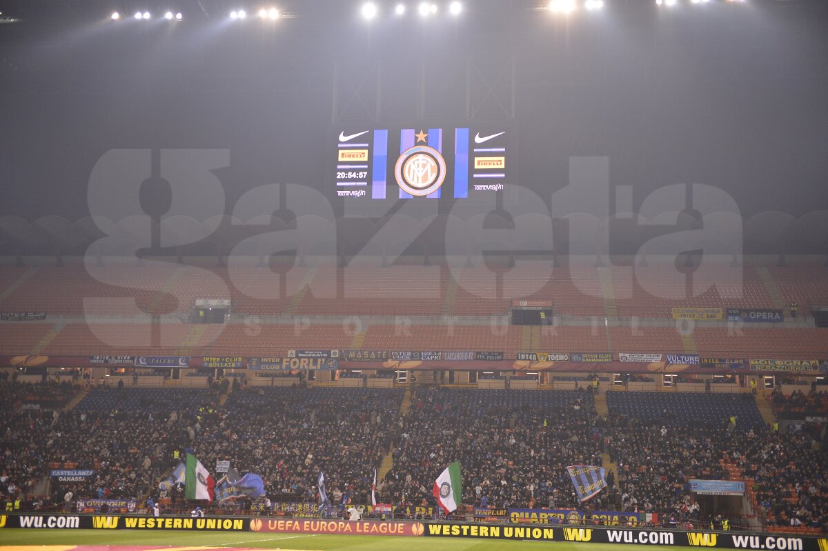 FOTO&VIDEO Palacio a ucis speranţele » Cu un joc ultradefensiv, CFR Cluj a fost învinsă clar de Inter, 0-2