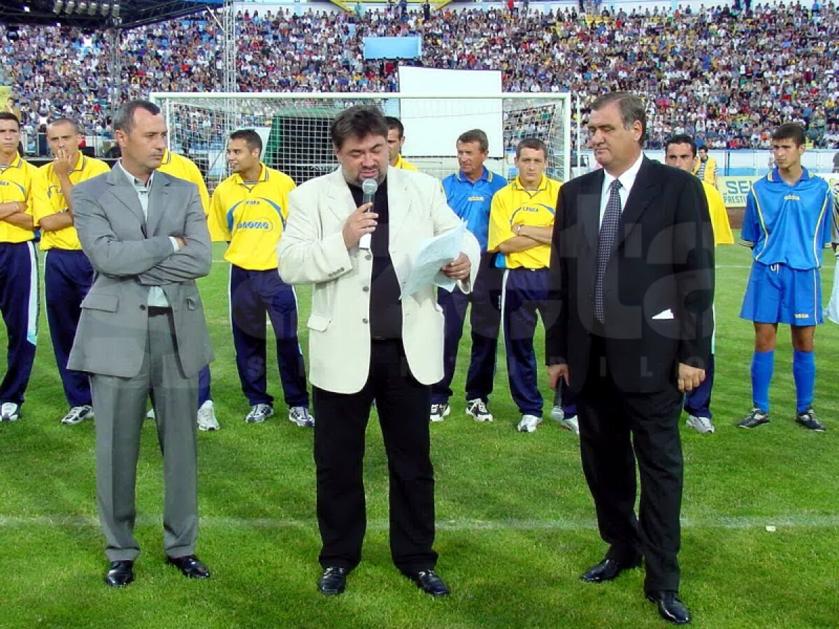 GALERIE FOTO » "Seche" dintr-un fotbal galben-albastru: "Sportul trebuie să fie adevăratul drog al tinerilor!"