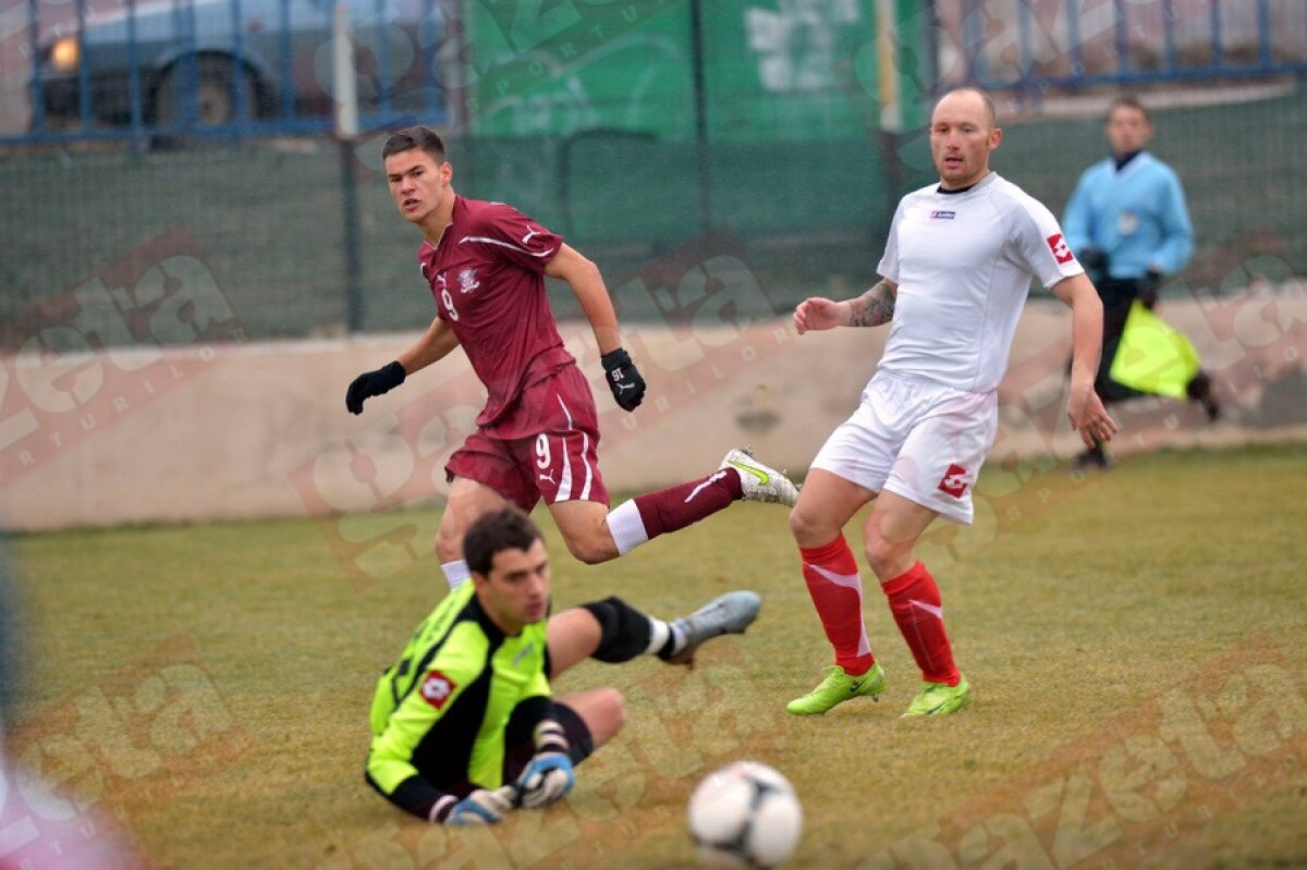 GALERIE FOTO Ultima repetiţie a fost un succes » Rapid - Progresul Cernica 6-1