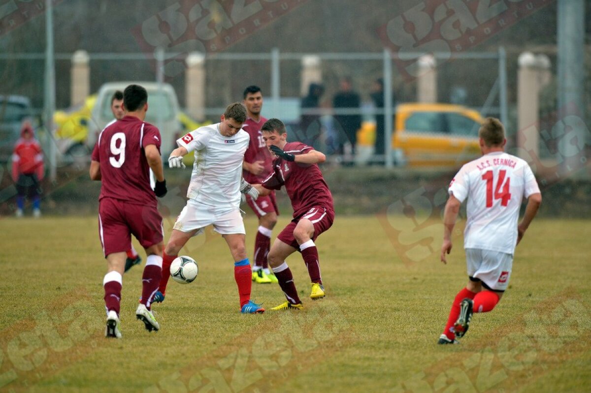 GALERIE FOTO Ultima repetiţie a fost un succes » Rapid - Progresul Cernica 6-1