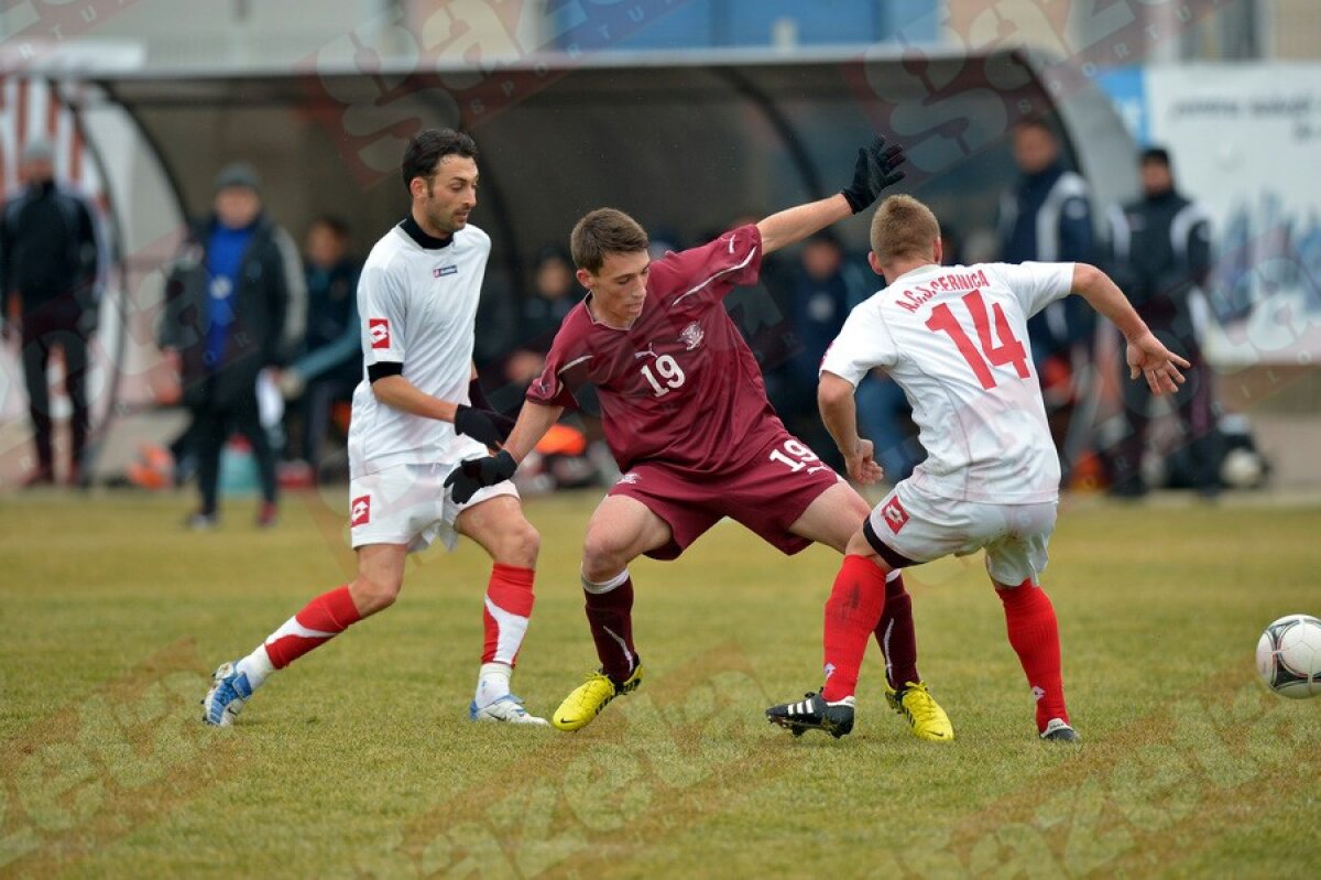 GALERIE FOTO Ultima repetiţie a fost un succes » Rapid - Progresul Cernica 6-1