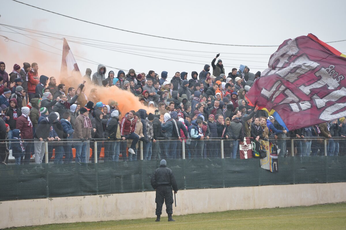 FOTO CioliGol » Ciolacu a strălucit la amicalul Rapidului cu ACS Cernica, 6-1