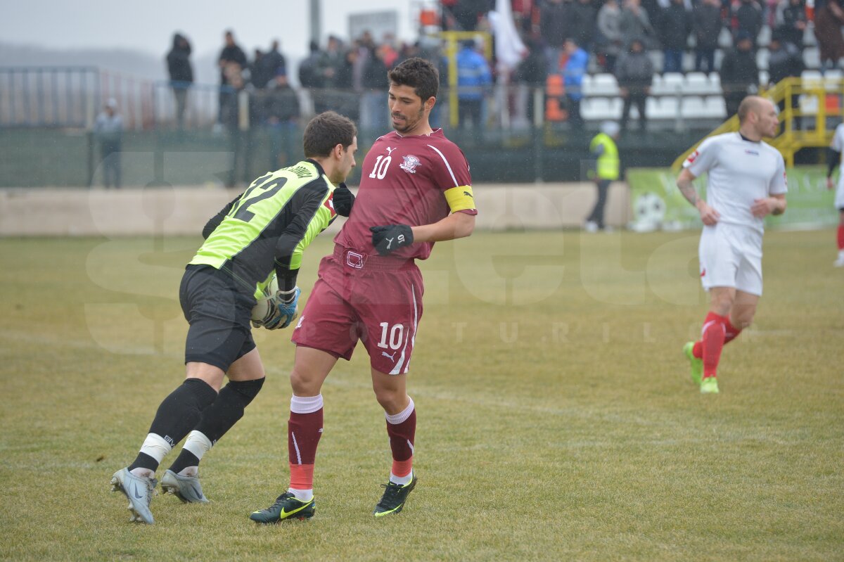 FOTO CioliGol » Ciolacu a strălucit la amicalul Rapidului cu ACS Cernica, 6-1