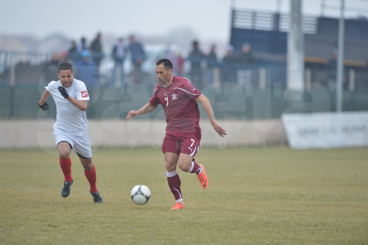 FOTO CioliGol » Ciolacu a strălucit la amicalul Rapidului cu ACS Cernica, 6-1