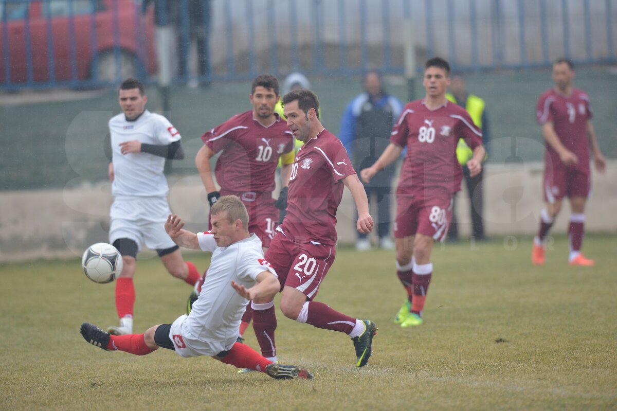 FOTO CioliGol » Ciolacu a strălucit la amicalul Rapidului cu ACS Cernica, 6-1