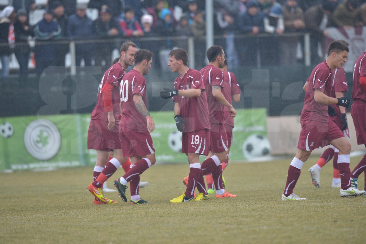 FOTO CioliGol » Ciolacu a strălucit la amicalul Rapidului cu ACS Cernica, 6-1