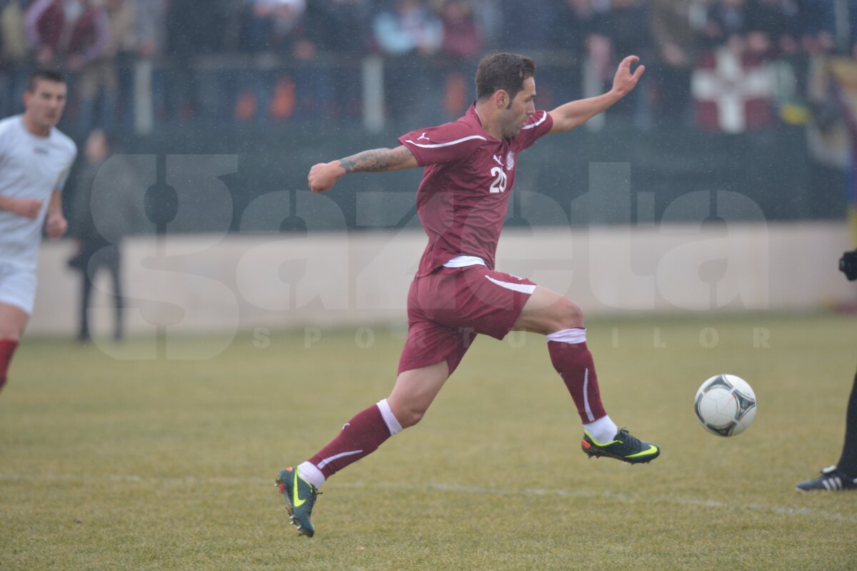 FOTO CioliGol » Ciolacu a strălucit la amicalul Rapidului cu ACS Cernica, 6-1