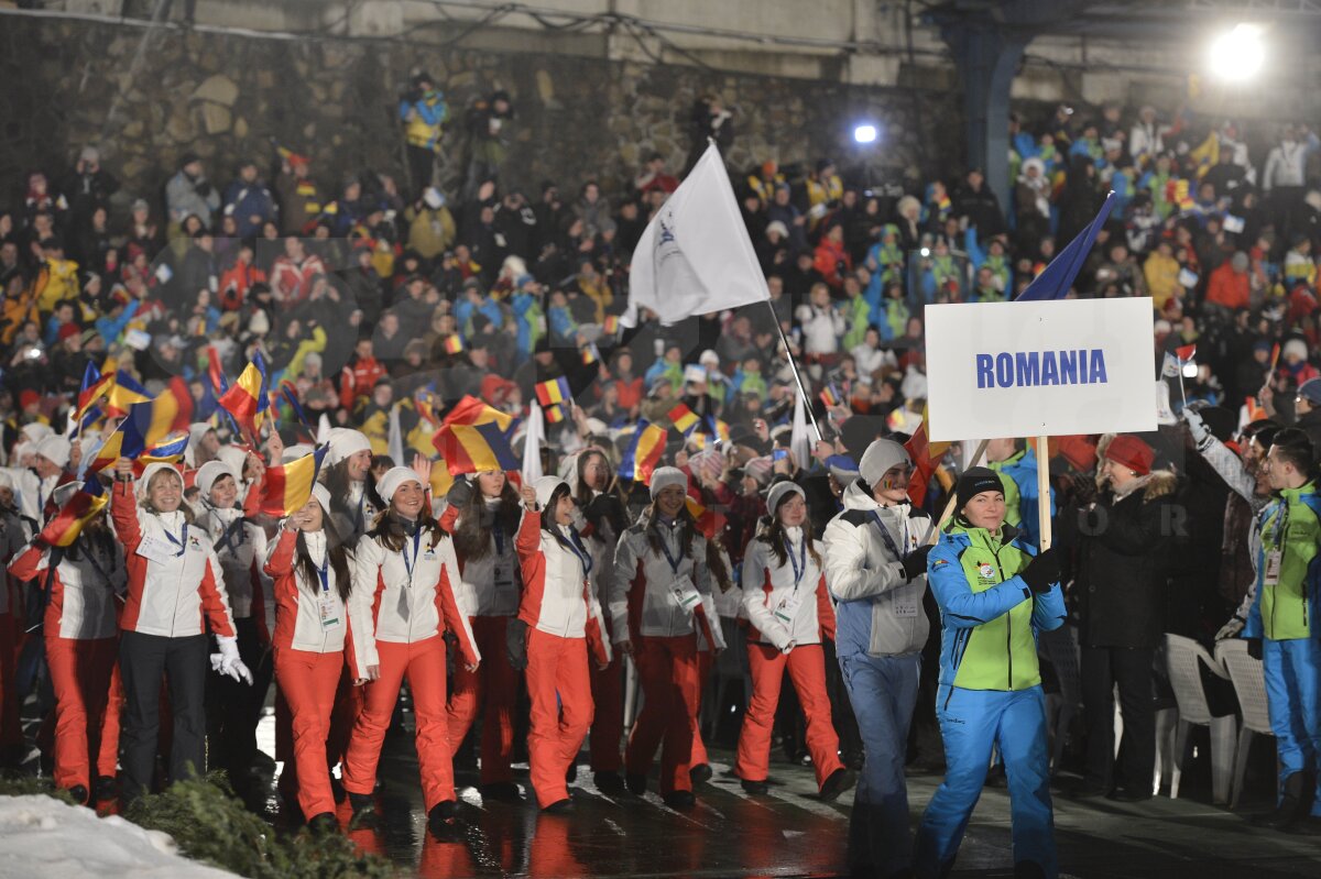 FOTO Festivalului Olimpic al Tineretului European a început! Detaliile şi cele mai frumoase imagini ale ceremoniei de deschidere