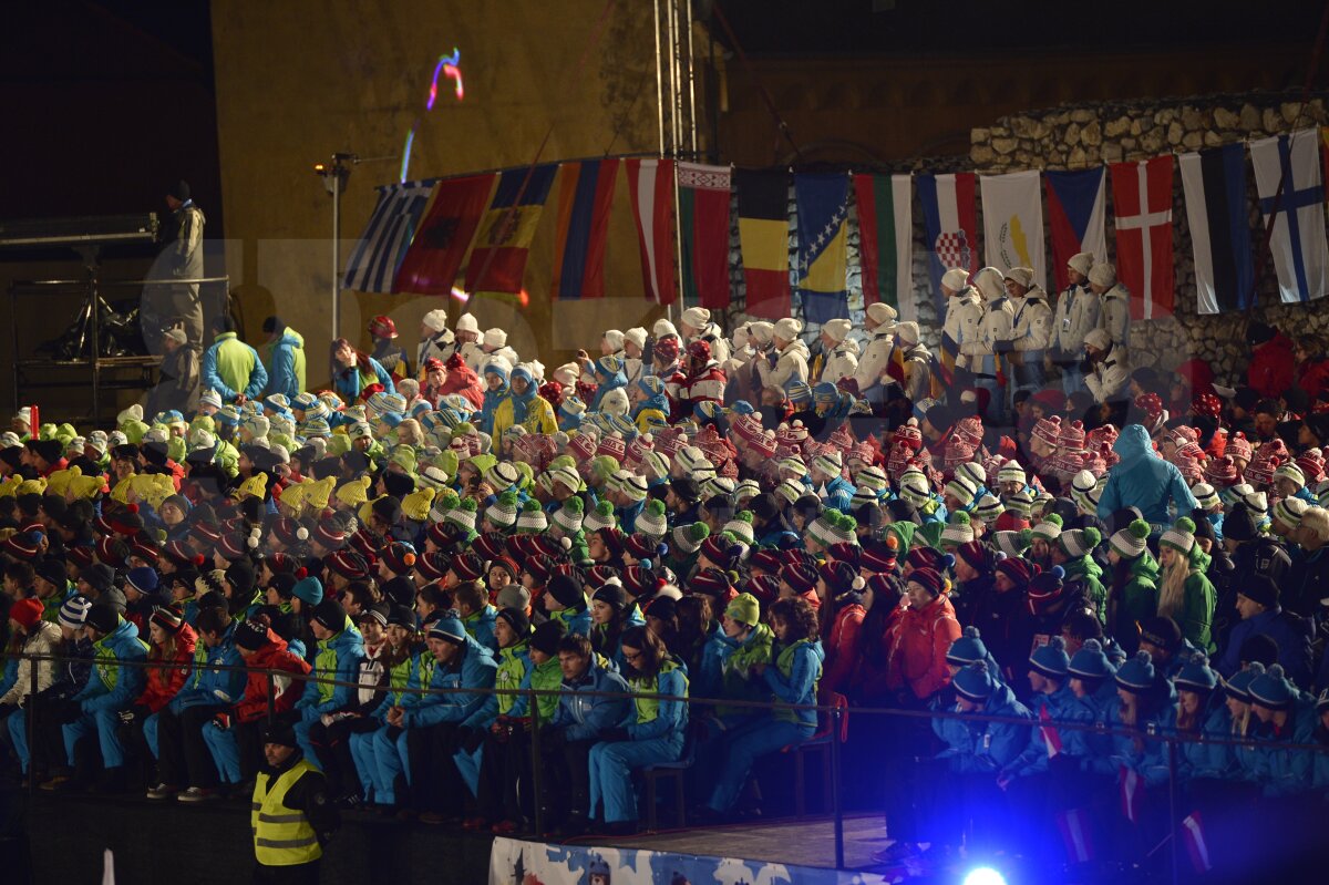FOTO Festivalului Olimpic al Tineretului European a început! Detaliile şi cele mai frumoase imagini ale ceremoniei de deschidere
