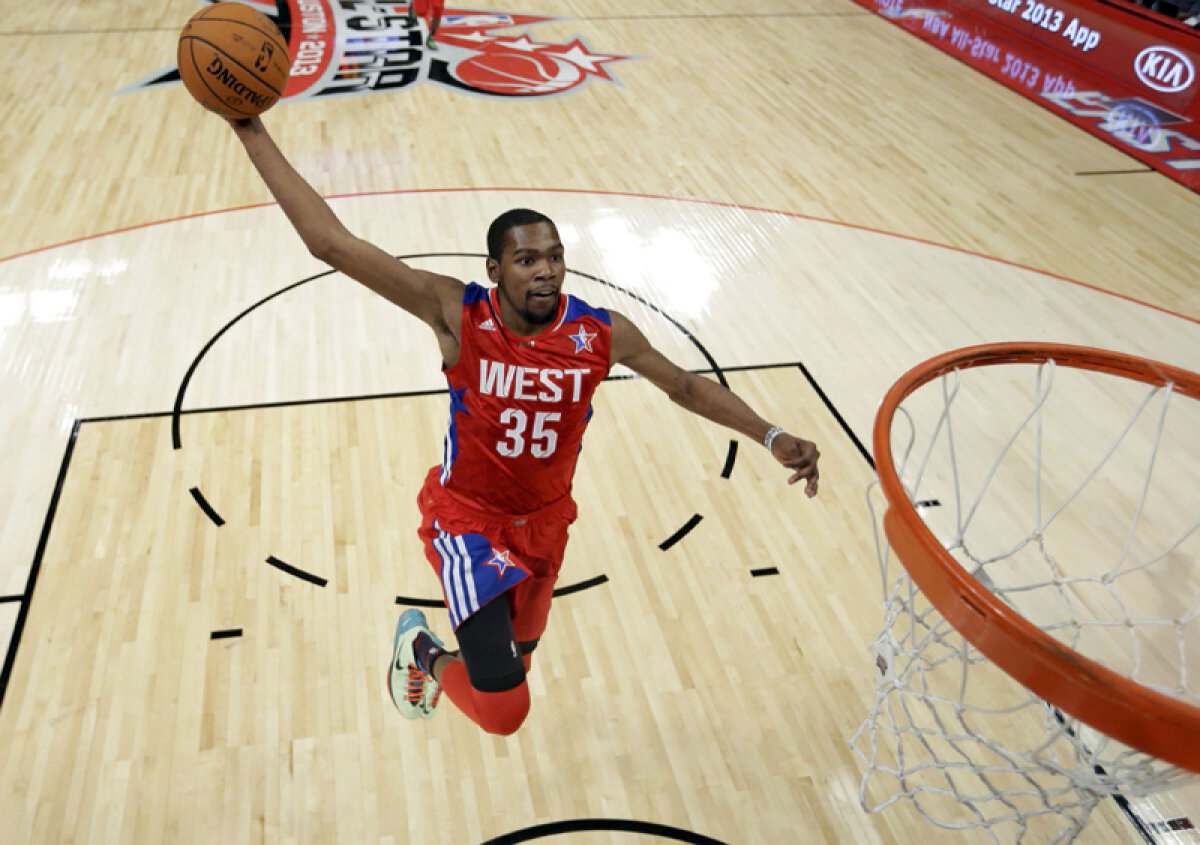 FOTO West side story » În spectaculosul All Star Game, echipa Vestului a învins ”rivala” din Est (143-138)