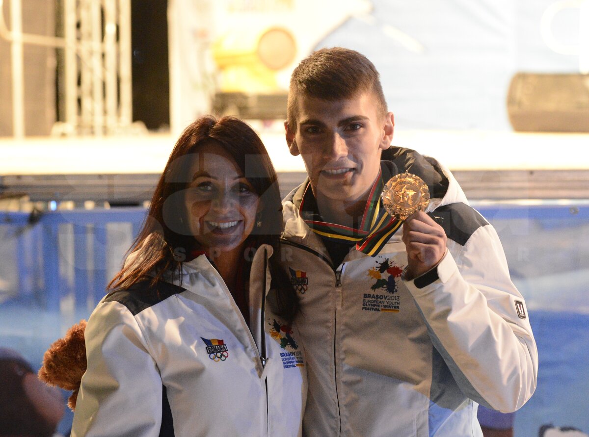 GALERIE FOTO Emil Imre şi-a primit medalia de aur » Nadia i-a fost alături