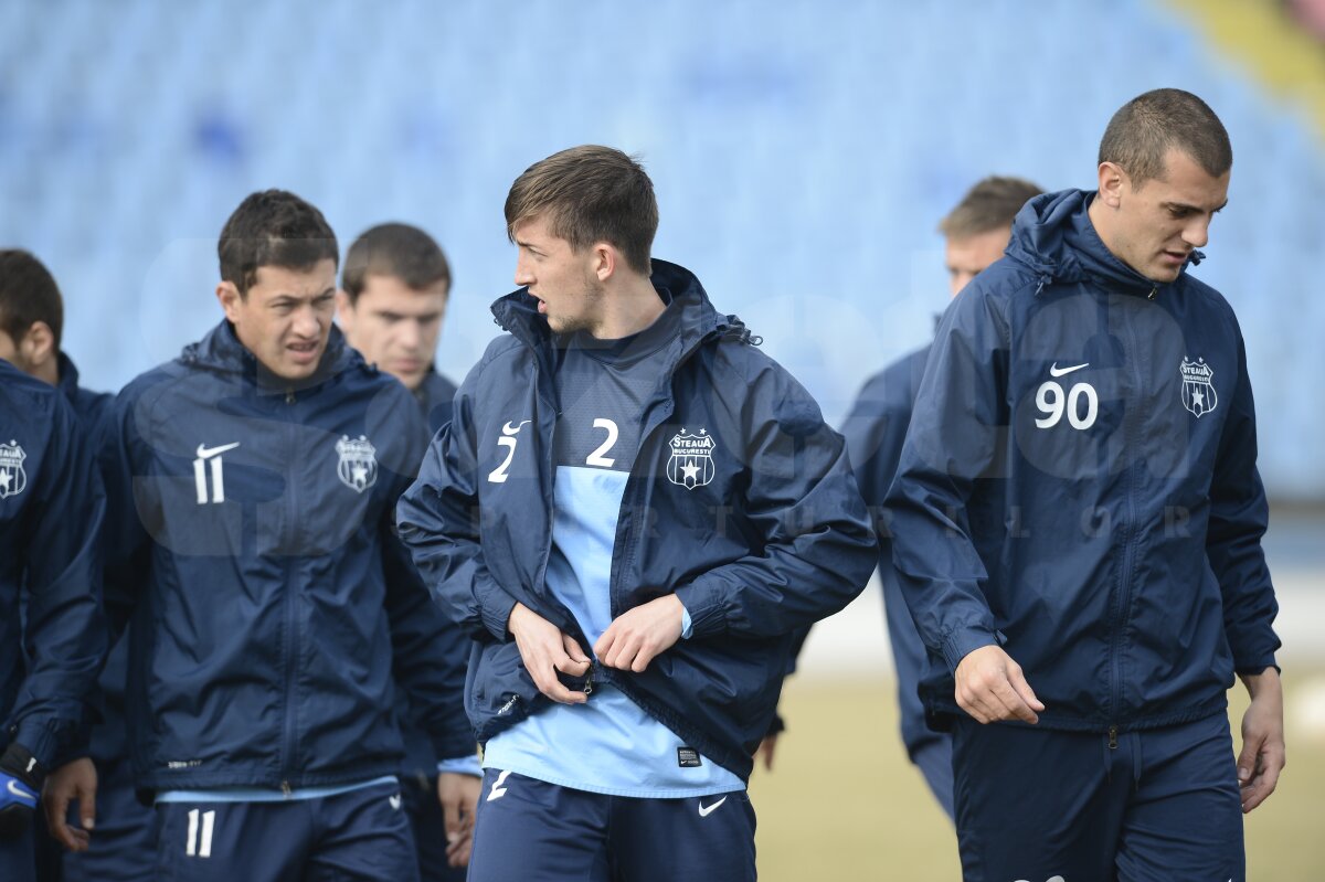 GALERIE FOTO Concentrare maximă la antrenamentul oficial al Stelei înainte de Ajax