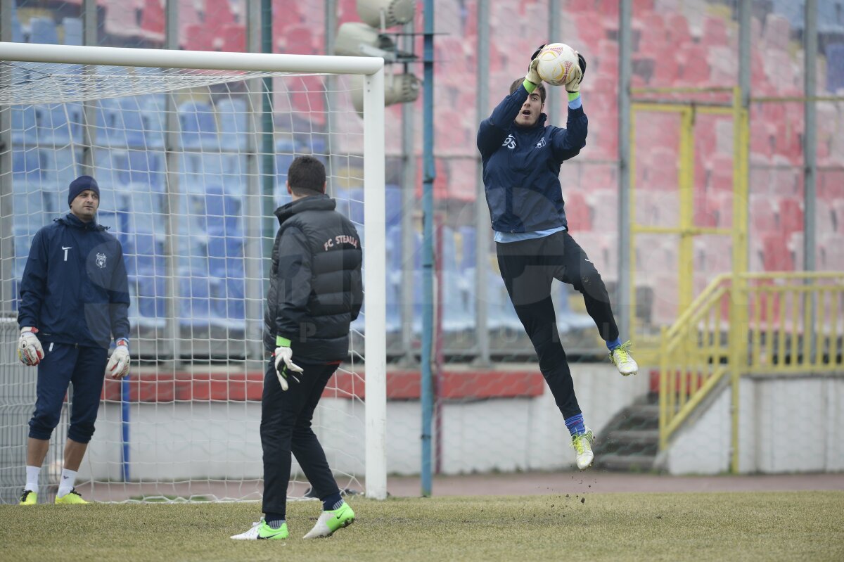 GALERIE FOTO Concentrare maximă la antrenamentul oficial al Stelei înainte de Ajax