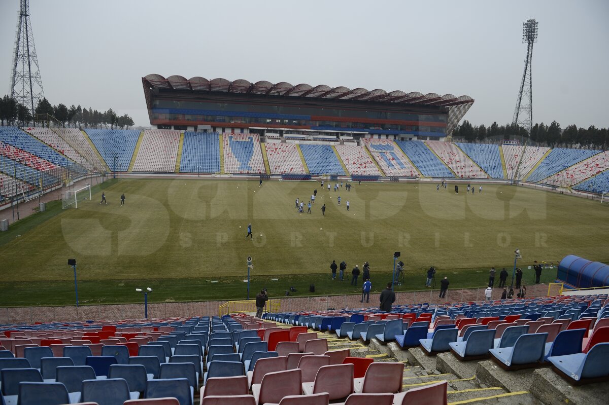 GALERIE FOTO Concentrare maximă la antrenamentul oficial al Stelei înainte de Ajax