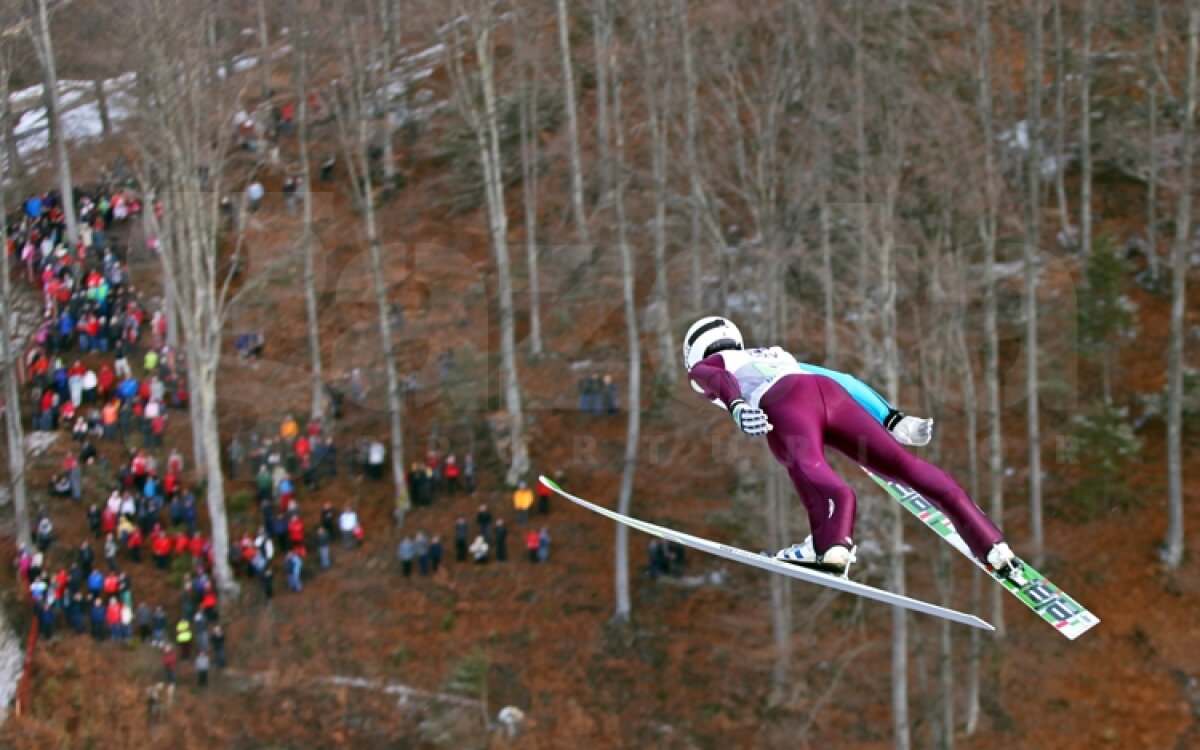 Galerie foto » Fetele au dezamăgit la slalom feminin, băieţii au terminat pe 5 la sărituri