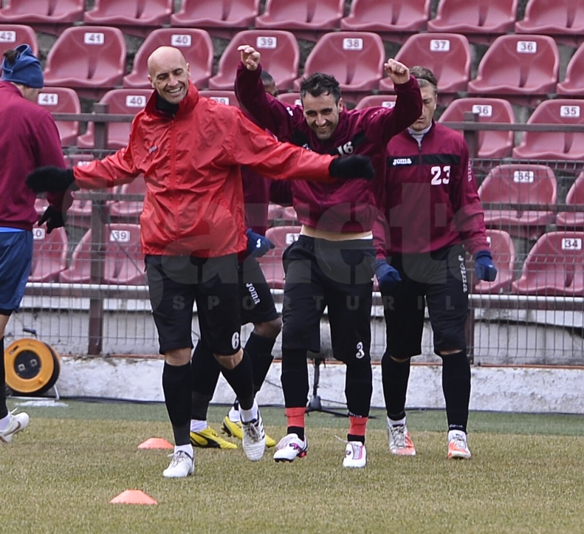 GALERIE FOTO Voie bună la antrenamentul lui CFR Cluj!