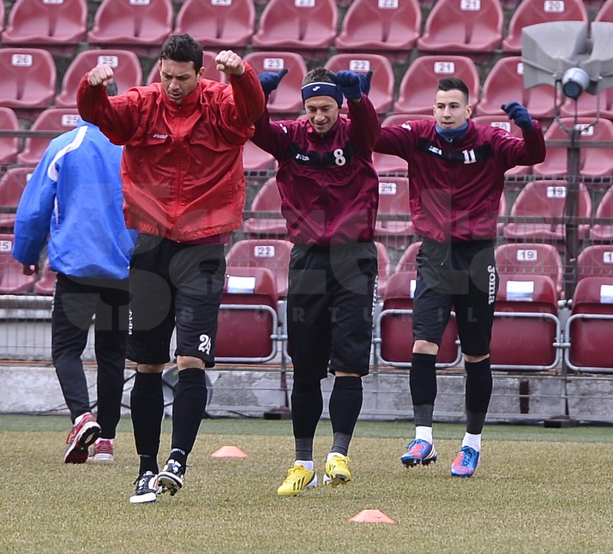 GALERIE FOTO Voie bună la antrenamentul lui CFR Cluj!