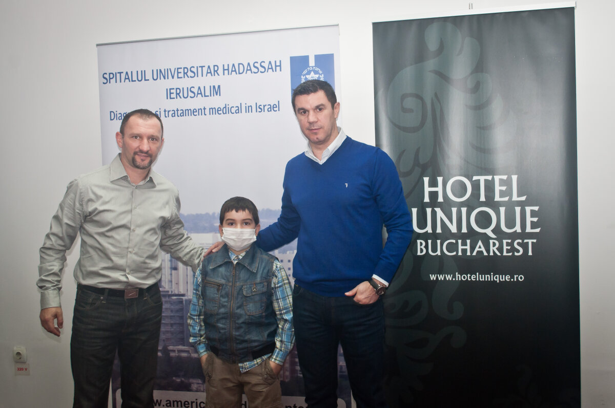 Mihai Leu, Leonard Doroftei şi Istvan Kovacs, impresionaţi de drama unor copii. Ei fac un apel umanitar pentru ajutorarea lui Ionuţ