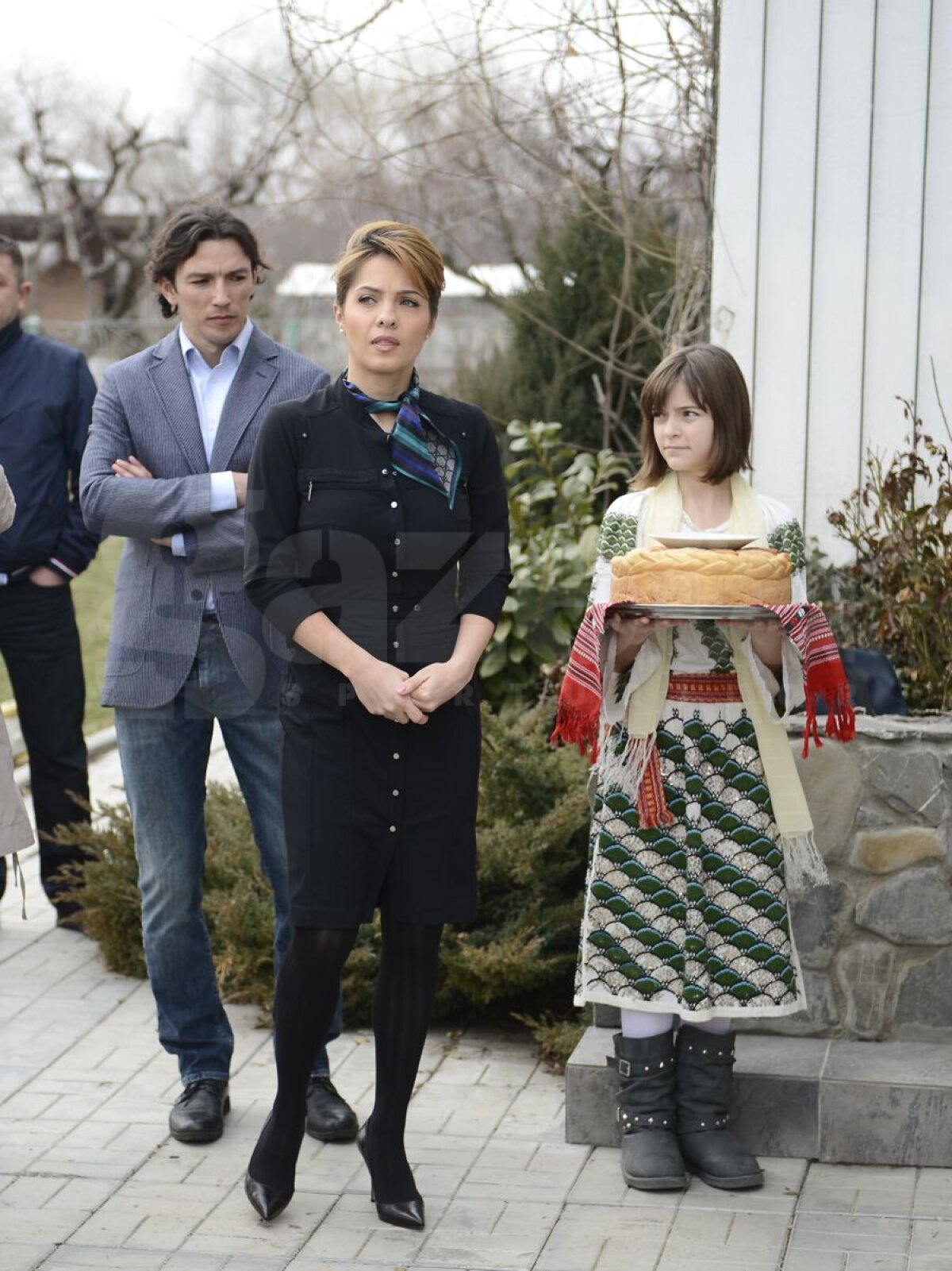 Oficialii lui Ajax în vizită la fundaţia lui Ogăraru