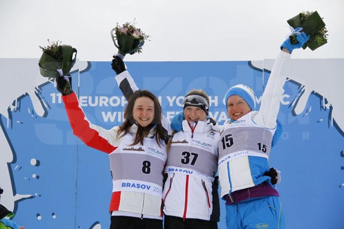 FOTO Încă o medalie pentru România la FOTE 2013 » Dorottya Buzas a cîştigat argintul la biatlon