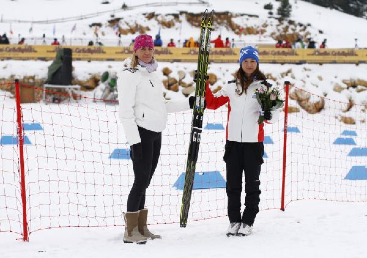 Ţintaşa din zăpadă » Dorottya Buzas a cucerit a treia medalie pentru România, argint la biatlon în proba de sprint