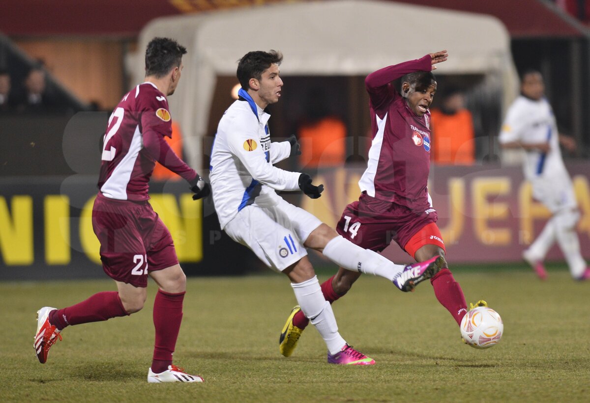 FOTO&VIDEO Lecţie de fotbal, episodul 2 » CFR Cluj a pierdut şi în "Gruia" cu Inter, 0-3