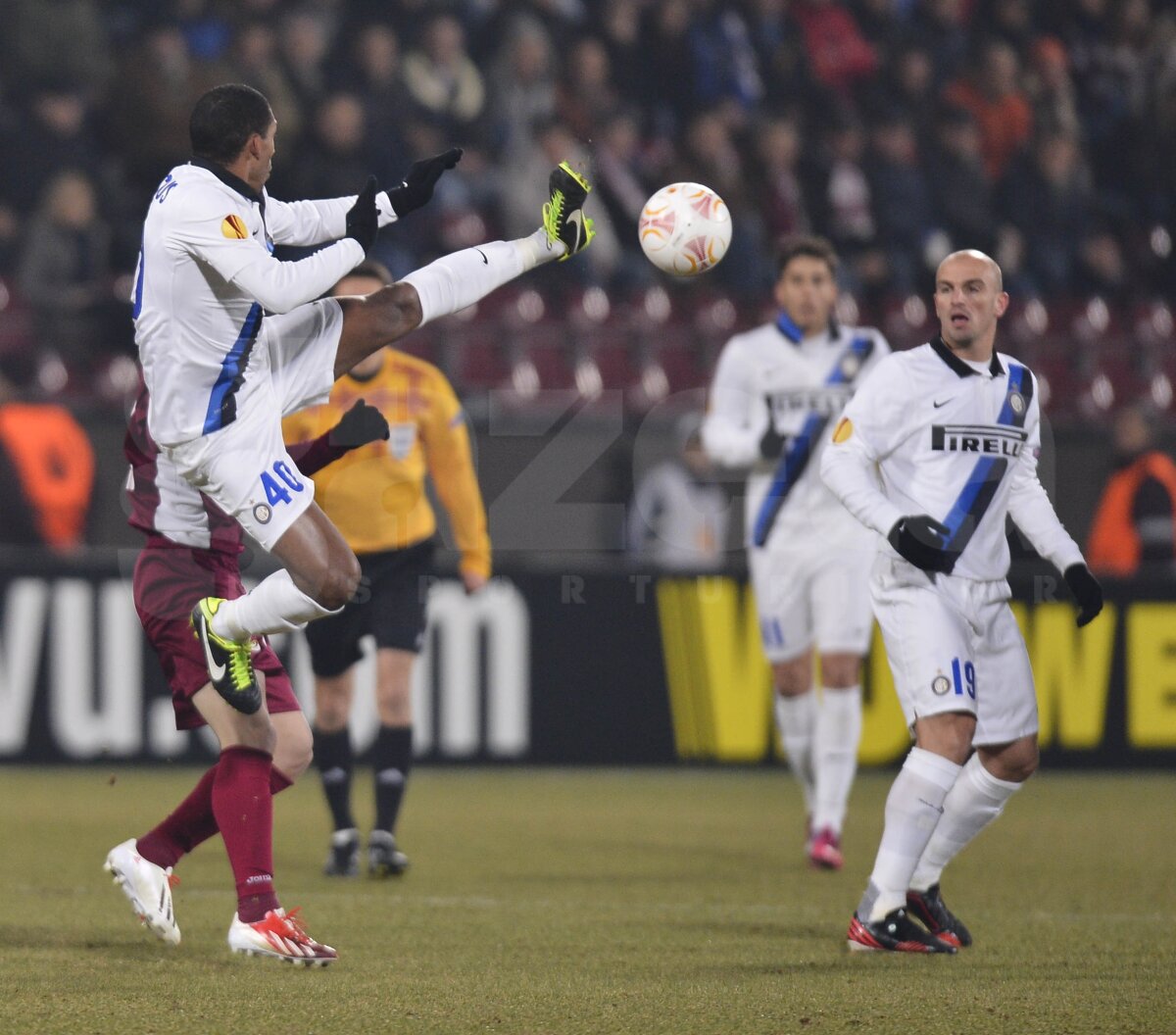 FOTO&VIDEO Lecţie de fotbal, episodul 2 » CFR Cluj a pierdut şi în "Gruia" cu Inter, 0-3