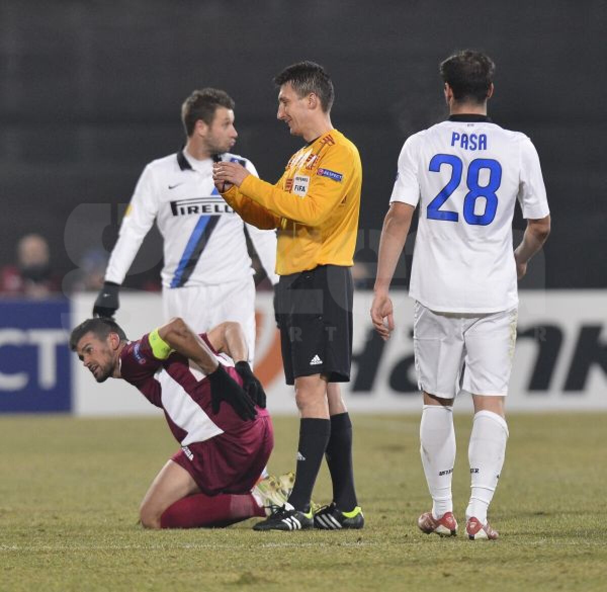 VIDEO+FOTO Lecţia de italiană » Inter nu i-a dat nici o şansă CFR-ului la returul din Gruia, marcînd de 3 ori