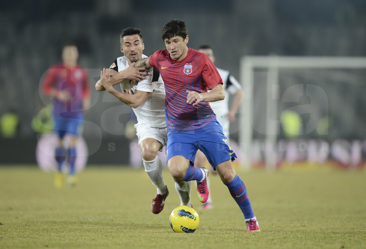 FOTO şi VIDEO U Cluj - Steaua 0-1 » Fără să forţeze, roş-albaştrii au luat toate cele 3 puncte